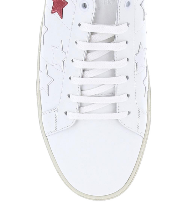Giày Saint Laurent white rubber sneakers 592541-00ND0-9017 - Ảnh 3