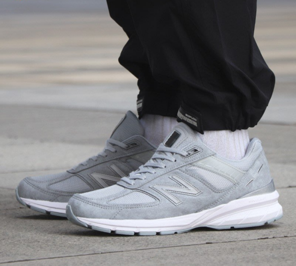 Giày New Balance Men 990v5 'Grey' Made In USA M990JS5 - Ảnh 2