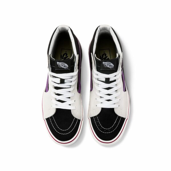 Giày Vans SK8-Hi 'Black Amaranth Purple' VN0A4U3C2TX - Ảnh 4