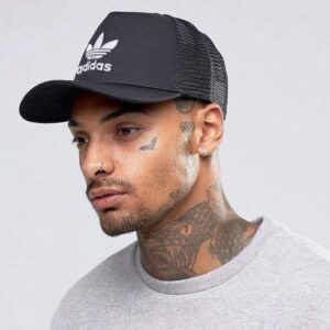 Alternative view of Mũ Adidas Trefoil Trucker Cap 'Black' EE1159