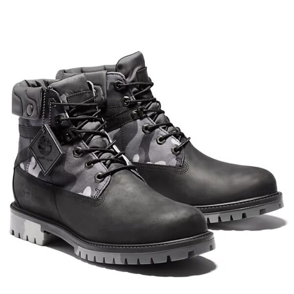 Giày Timberland Heritage EK+ 6 inch Boot 'Black' TB0A29P7 - Ảnh 2