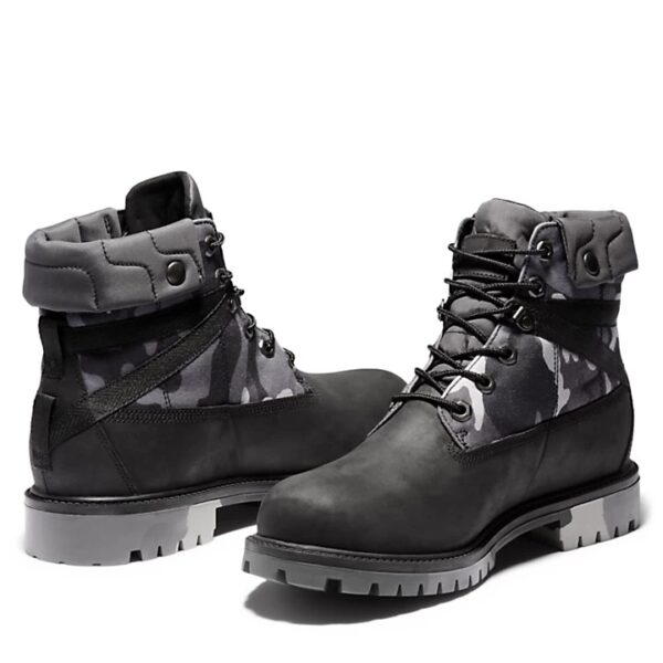Giày Timberland Heritage EK+ 6 inch Boot 'Black' TB0A29P7 - Ảnh 3