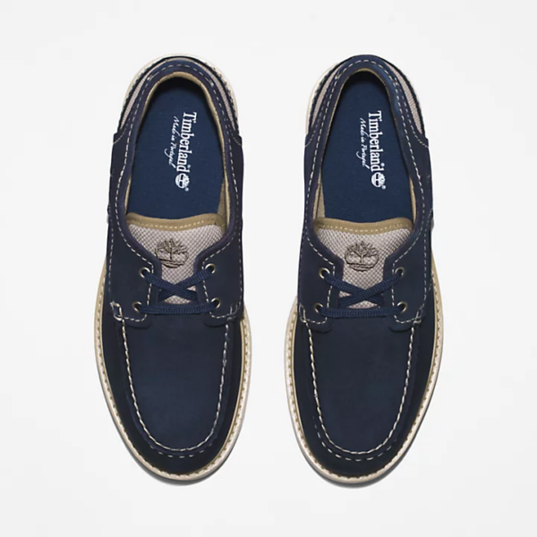 Giày Timberland Newmarket II Boat Shoe 'Navy' A2AGD019 - Ảnh 3