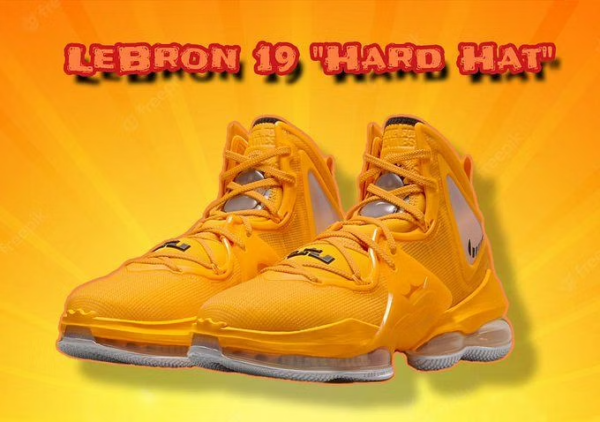 Giày Nike LeBron 19 Hard Hat 'Yellow' CZ0203-700 - Ảnh 7