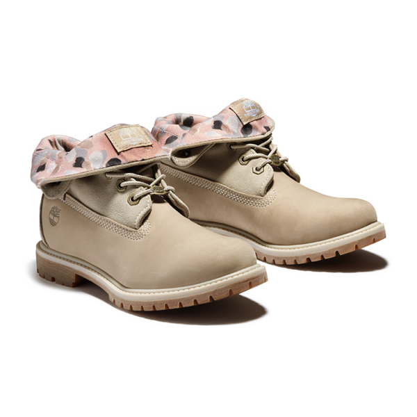 Giày Timberland Wmns Light Brown Nubuck Leather A2EQAK51 - Ảnh 2