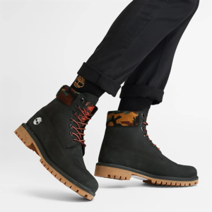 Alternative view of Giày Timberland Heritage 6 Inch 'Black' A2KC3001