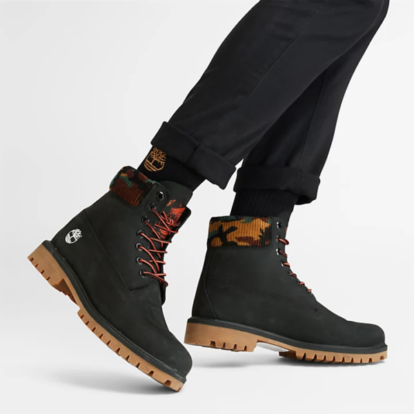 Giày Timberland Heritage 6 Inch 'Black' A2KC3001 - Ảnh 2