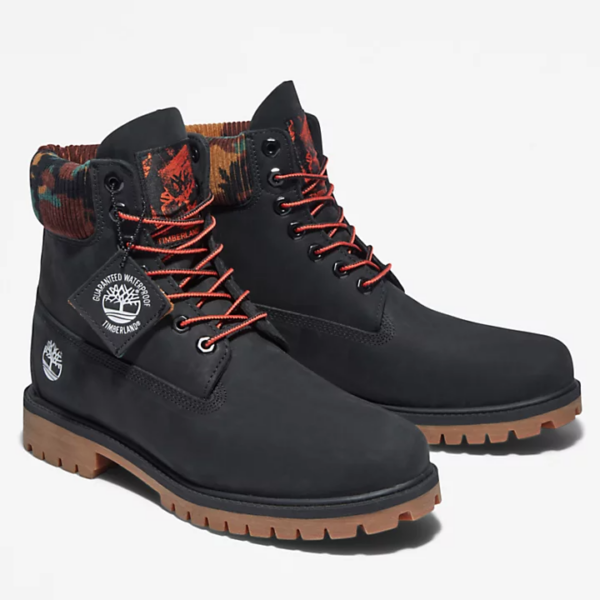 Giày Timberland Heritage 6 Inch 'Black' A2KC3001 - Ảnh 5