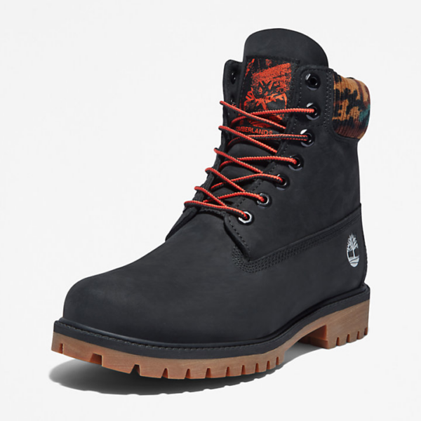 Giày Timberland Heritage 6 Inch 'Black' A2KC3001 - Ảnh 4