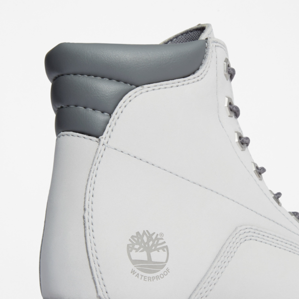 Giày Timberland Waterville 6 Inch 'Light Grey Nubuck' A2M1UM29 - Ảnh 5