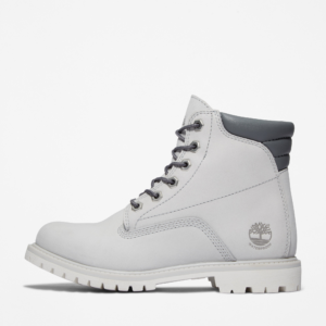 Alternative view of Giày Timberland Waterville 6 Inch 'Light Grey Nubuck' A2M1UM29