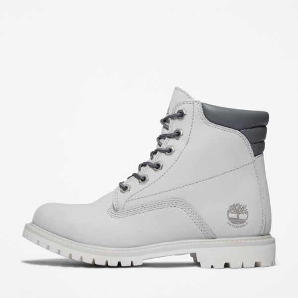 Giày Timberland Waterville 6 Inch 'Light Grey Nubuck' A2M1UM29 - Ảnh 2