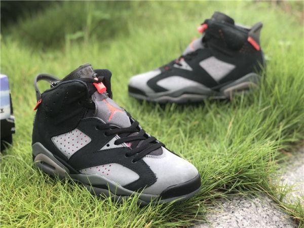Giày Nike Paris Saint-Germain x Air Jordan 6 Retro 'Iron Grey' CK1229-001 - Ảnh 5