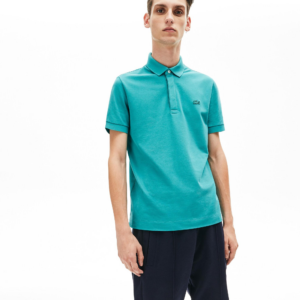Ao Lacoste Paris Stretch Cotton Pique Polo 'Blue' PH5522-S5J