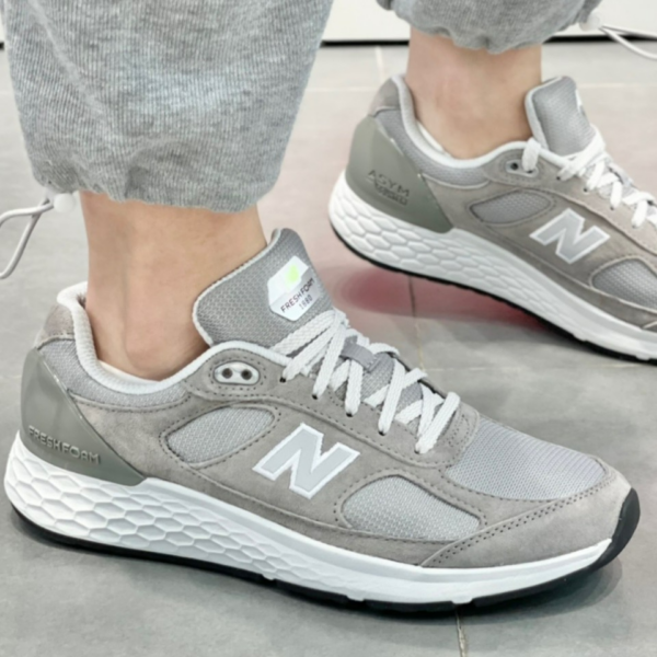 Giày New Balance 1880 Wide Grey White MW1880C1 - Ảnh 4