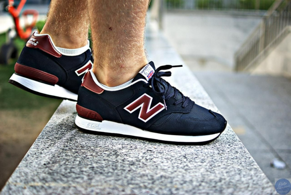 Giày New Balance 1400 'Navy Burgundy' M1400CU - Ảnh 4