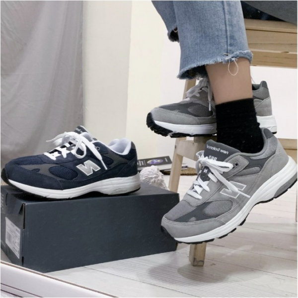 Giày New Balance 993v1 Big Kid 'Grey' GC993GW - Ảnh 6