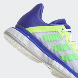 Giay Tennis Adidas Solematch Bounce Tokyo 'Neon Blue White' GY7644