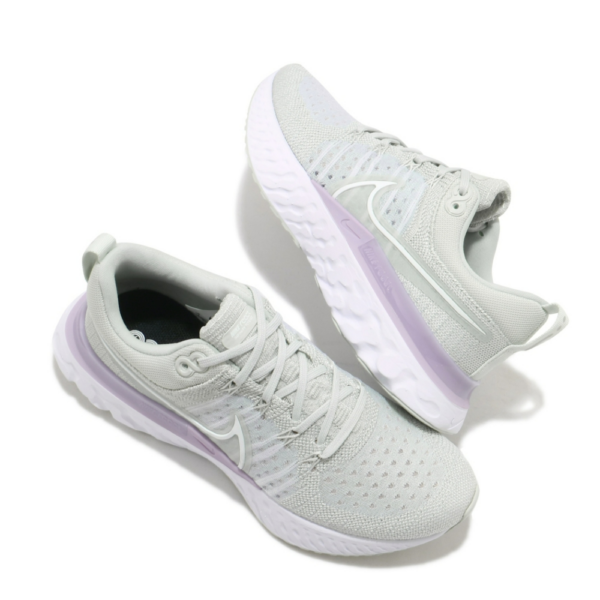 Giày Nike Wmns React Infinity Run Flyknit 2 'Light Silver Lilac' CT2423-005 - Ảnh 5