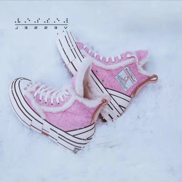 Giày XVESSEL G.O.P. Winter Highs Bubblegum - Ảnh 2