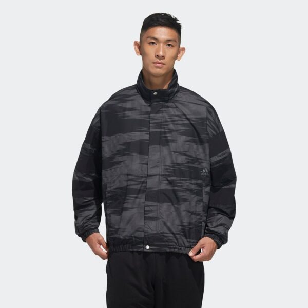 Áo Adidas Must Haves Graphic Jacket FM5457 - Ảnh 2