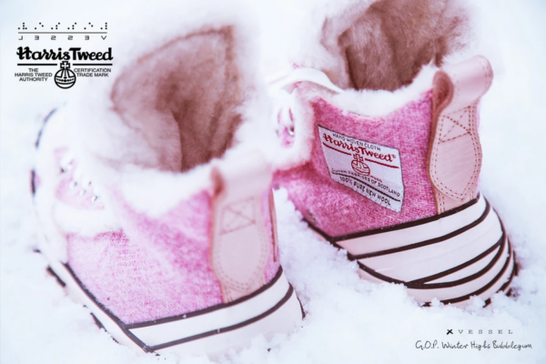 Giày XVESSEL G.O.P. Winter Highs Bubblegum - Ảnh 4