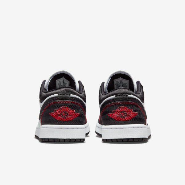 Giày Nike Wmns Air Jordan 1 Low SE Utility 'White Black Red' DD9337-106 - Ảnh 8