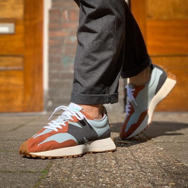 Giày New Balance 327 'Rust Brown' MS327JC1 - Ảnh 2