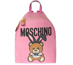 Balo Moschino Teddy Playboy Faux 'Pink' A763382101208