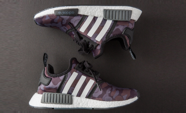 Giày Adidas A Bathing Ape x NMD R1 'Black Camo' BA7325 - Ảnh 5