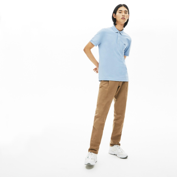 Áo Lacoste Men's Paris Polo Regular Fit Stretch Cotton Piqué PH5522-Z0G - Ảnh 2
