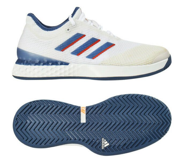 Giày Tennis Adidas Adizero Ubersonic 3 'White Tech Ink' EF1152 - Ảnh 4