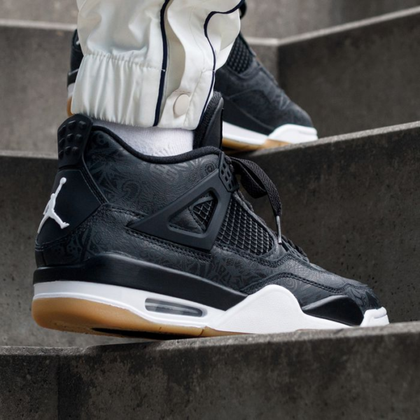 Giày Nike Air Jordan 4 Retro 'Laser' CI1184-001 - Ảnh 3