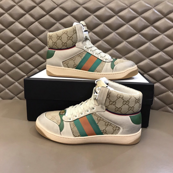 Giày Gucci Screener GG High 'Off-White' 563730-9Y9P0-9661 - Ảnh 6