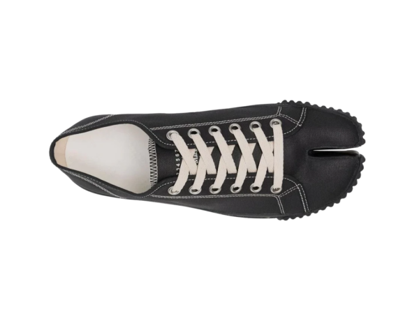 Giày Maison Margiela Tabi Low Canvas 'Black' S38WS0185P4472H1669 - Ảnh 3