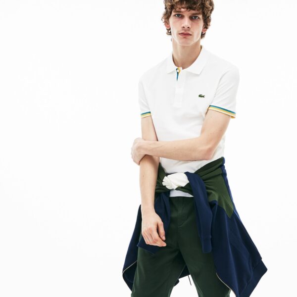 Áo Lacoste Polo SLim fit Petit Pique PH4220-51-001 - Ảnh 4