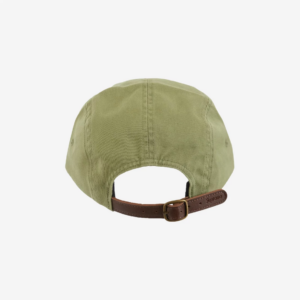 Mu Supreme Washed Chino Twill Camp Cap 'Olive'