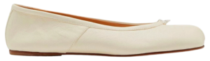 Giày Maison Margiela Tabi Ballet Flat Shoes 'Ivory' S58WZ0042P3753T1003