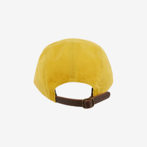 Mu Supreme Washed Chino Twill Camp Cap 'Yellow'