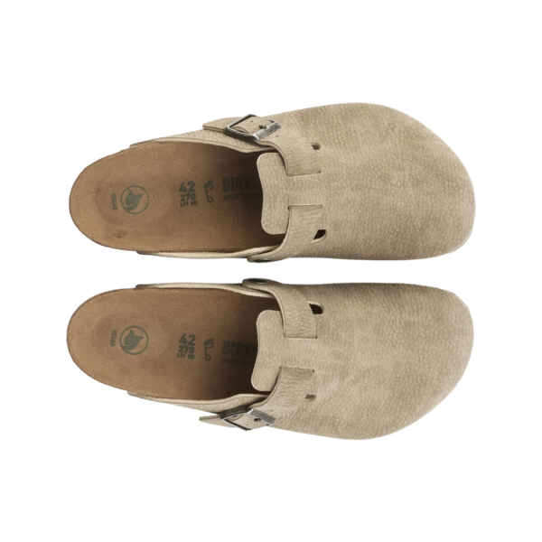 Dep Birkenstock Boston Vegan 'Gray Taupe Desert Dust' 1023196