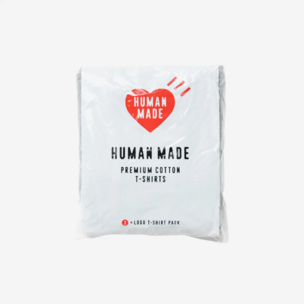 Ao Human Made T-Shirts 3 Pack 'Gray' HM23CS022