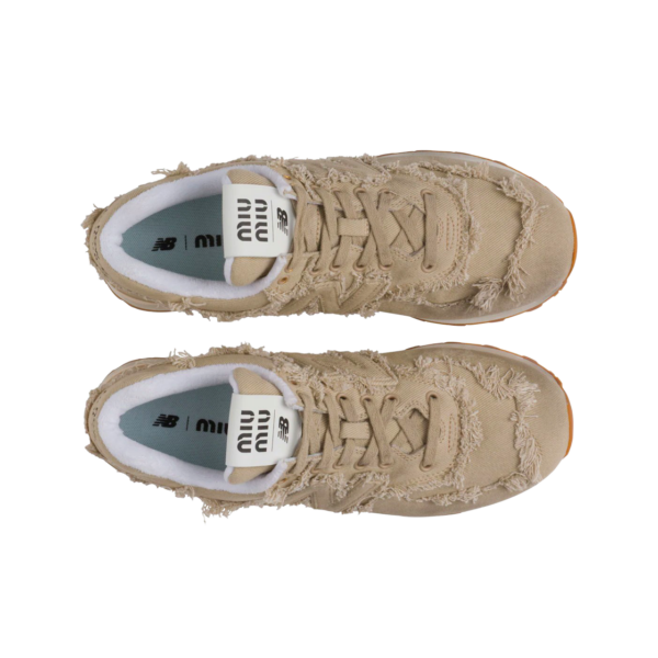 Giày New Balance x Miu Miu 574' Denim Beige' 5E765D-CSL-F0044 - Ảnh 6