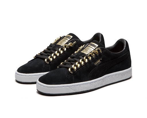 Giày Puma Classic X Chain Black Suede 367391-03 - Ảnh 4