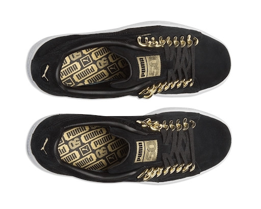 Giày Puma Classic X Chain Black Suede 367391-03 - Ảnh 5