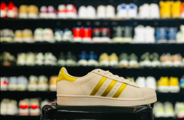 Giày Adidas Superstar 'White Gold' BY8757 - Ảnh 2
