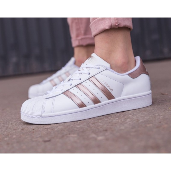 Giày Adidas Wmns Superstar 'White Gold' BA8169 - Ảnh 7