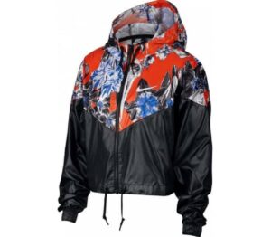 Áo Nike Hyper Femme Crop Jacket Windrunner Floral AR5151-010