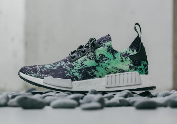 Giày Adidas NMD R1 PK "Green Marble" BB7996 - Ảnh 6