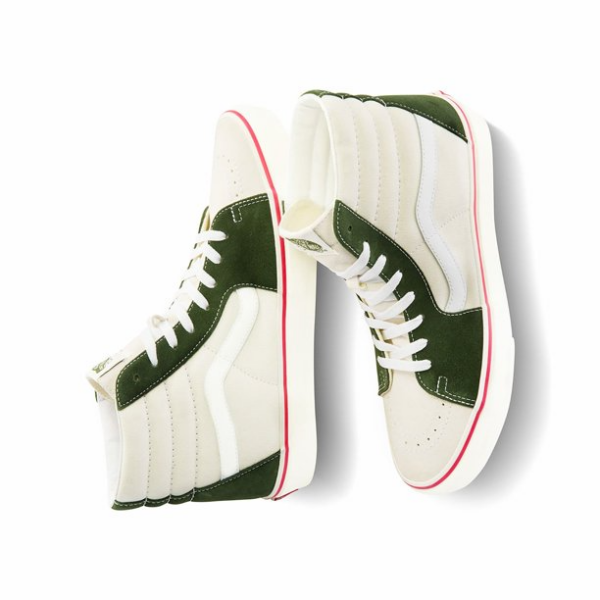 Giày Vans Sk8-Hi 'Retro Sport Marshmallow Kombu Green' VN0A4U3C2TZ - Ảnh 6