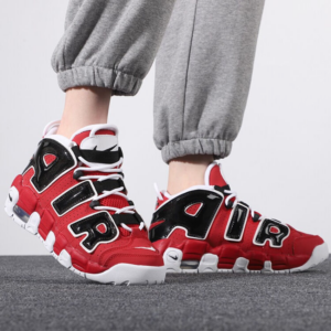 Alternative view of Giày Nike Air More Uptempo GS 'Varsity Red' 415082-600